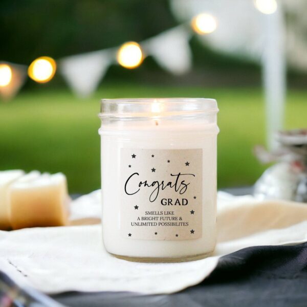 Congrats Grad Soy Candle Bora Bora - Image 10