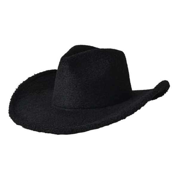 Fleece Teddy Bear Fedora/Cowboy Hat - Image 4