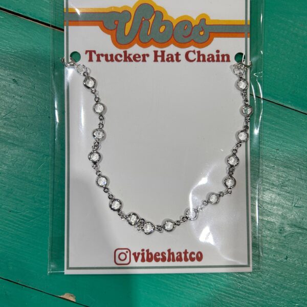 Silver Trucker Hat Chain