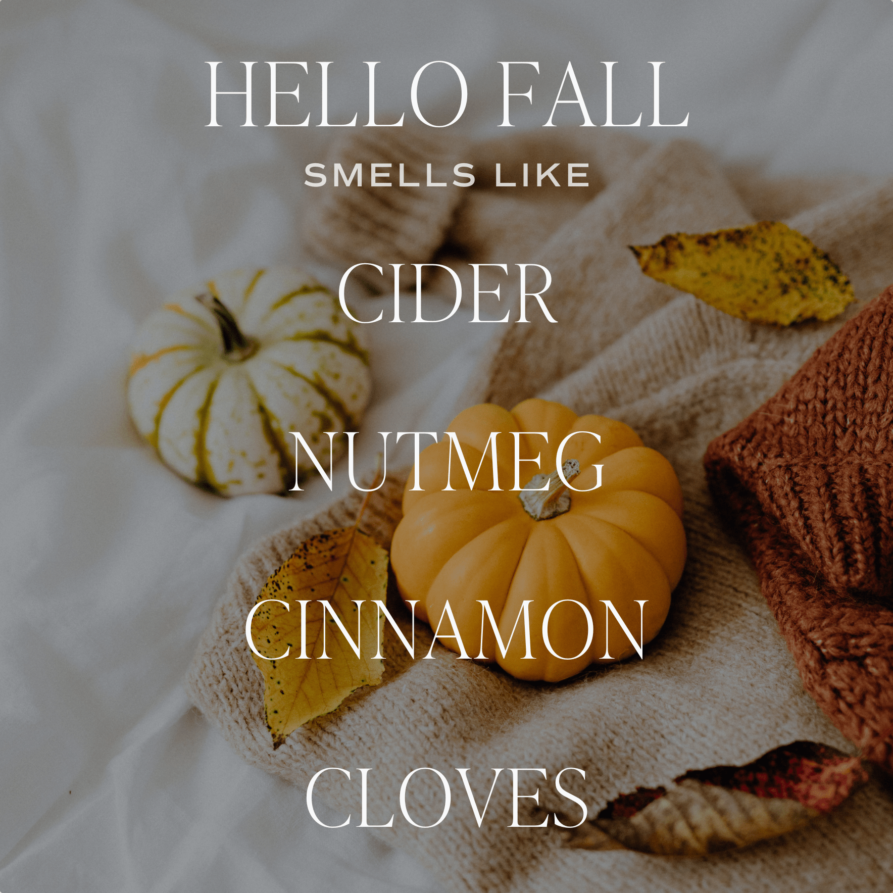 *NEW* Hello Fall 12 oz Candle