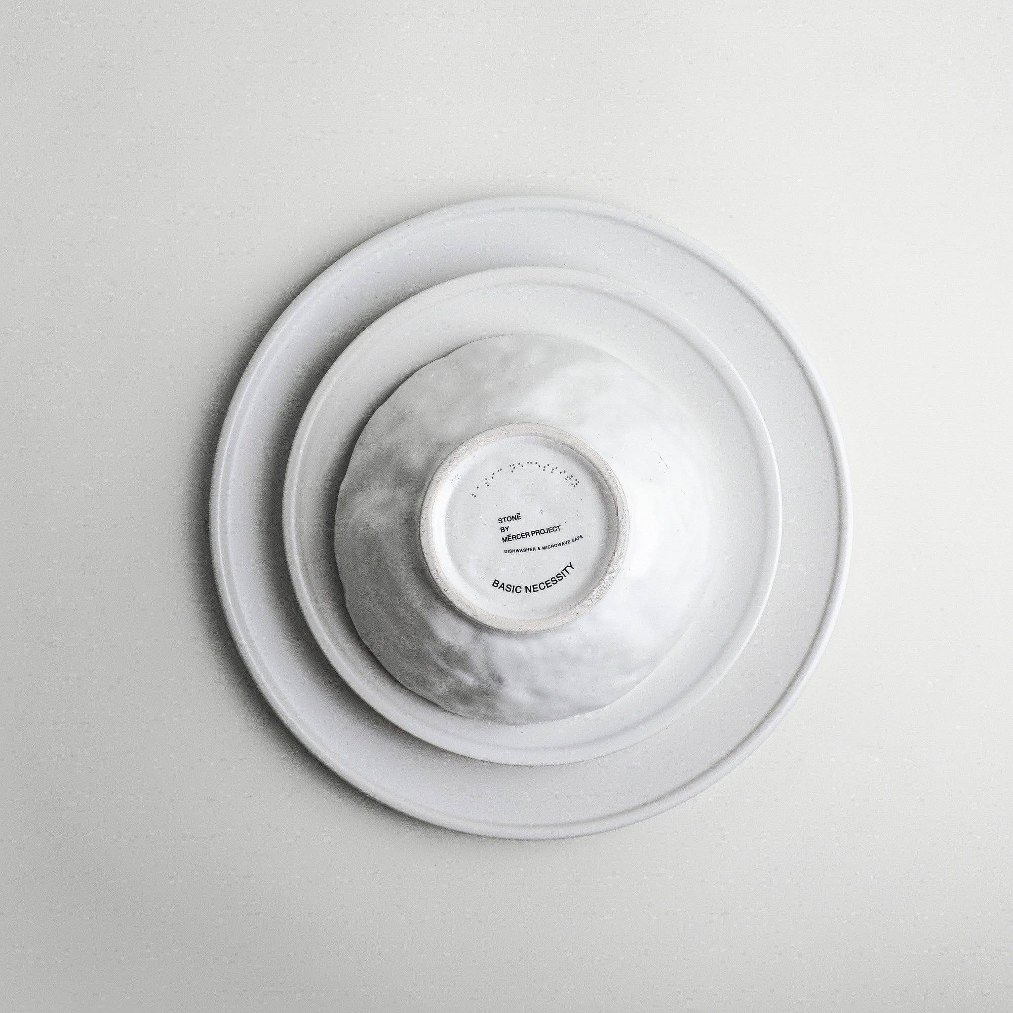 Nendo Stoneware Dinnerware Set - White - Image 2