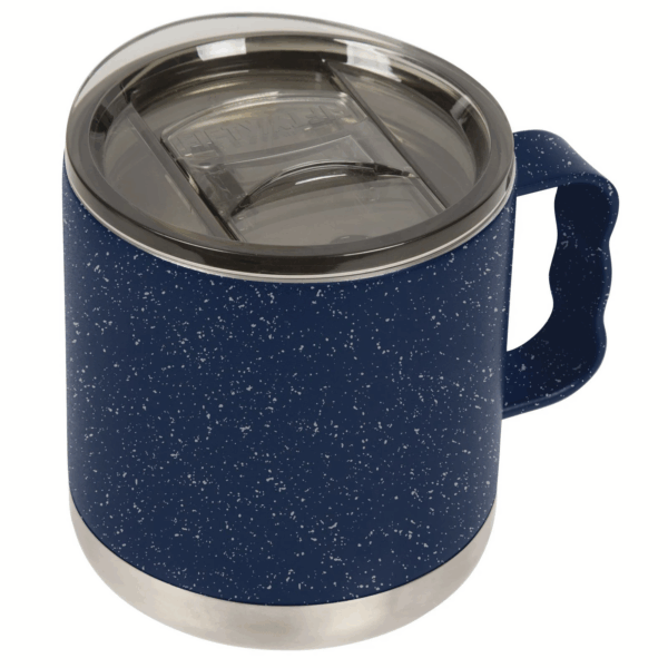 15 oz Double-Wall Vacuum Insulated Camp Mug with Slide Lid: Forest Green - Image 2