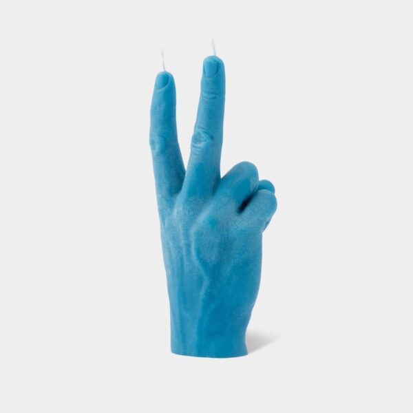 54 Celsius - CandleHand "Peace" Candle - Handmade, 8" Tall & Real Skin - Image 10