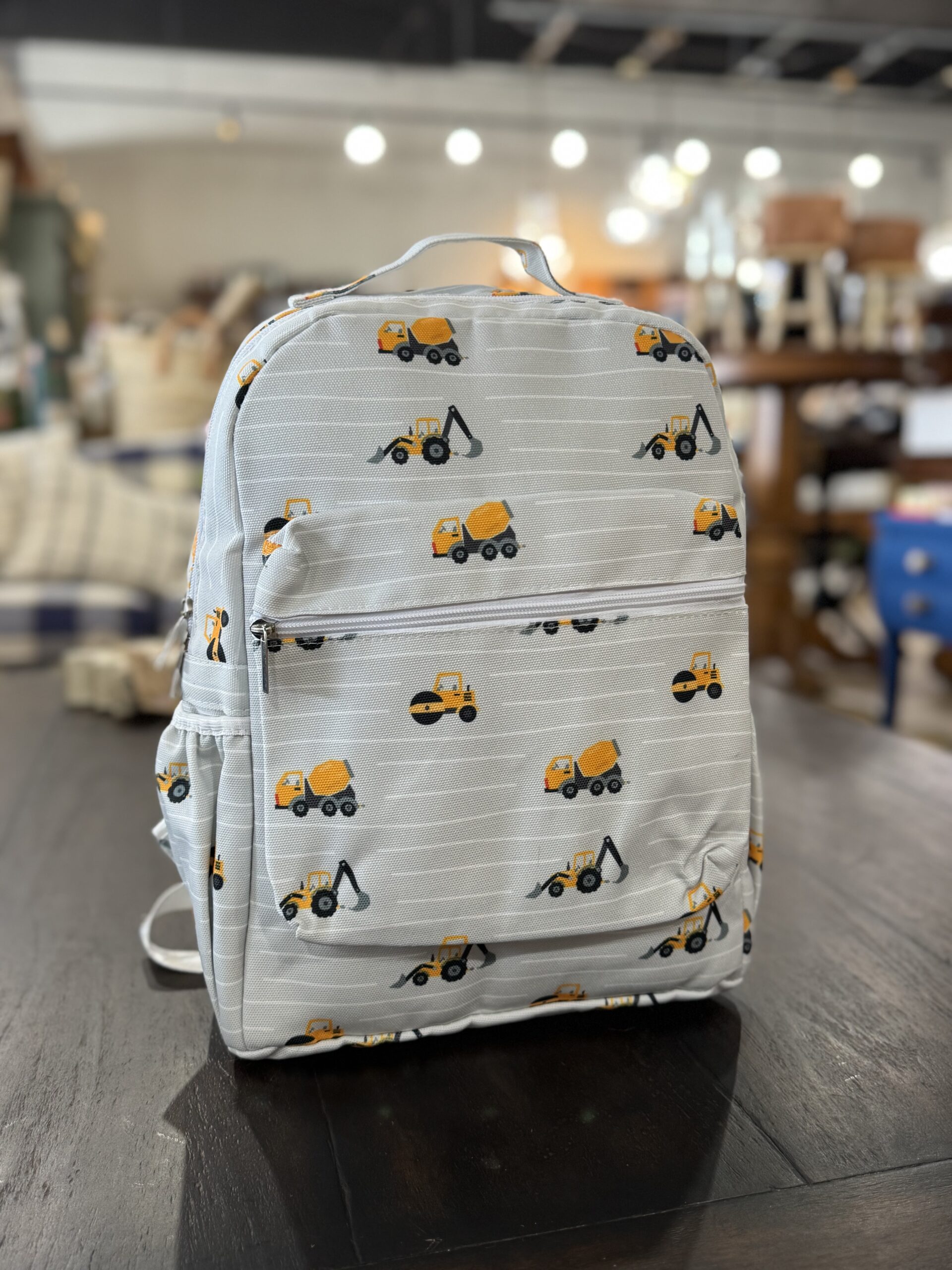 Backpack - Construction on Grey