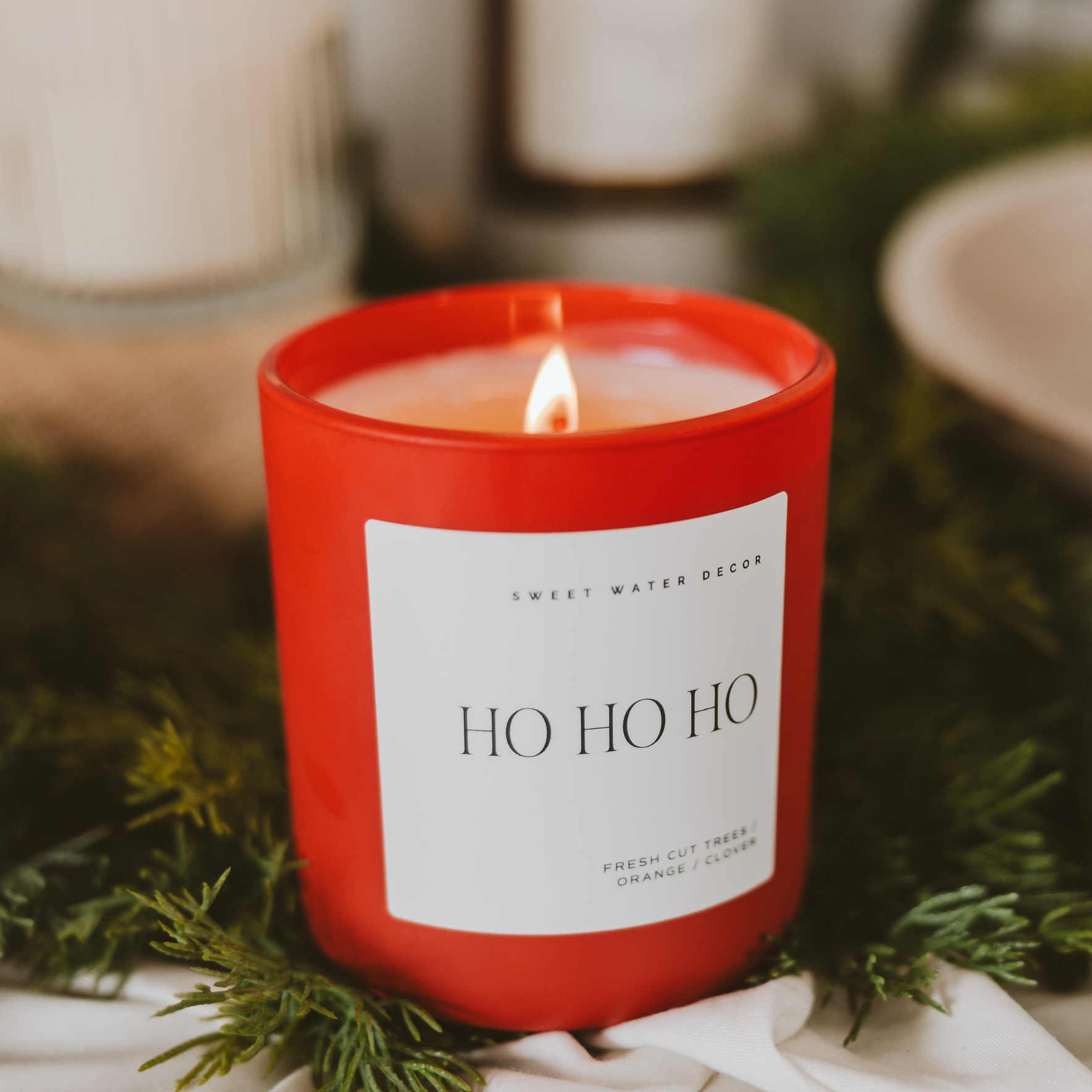 Ho Ho Ho 15 oz Soy Candle - Image 2