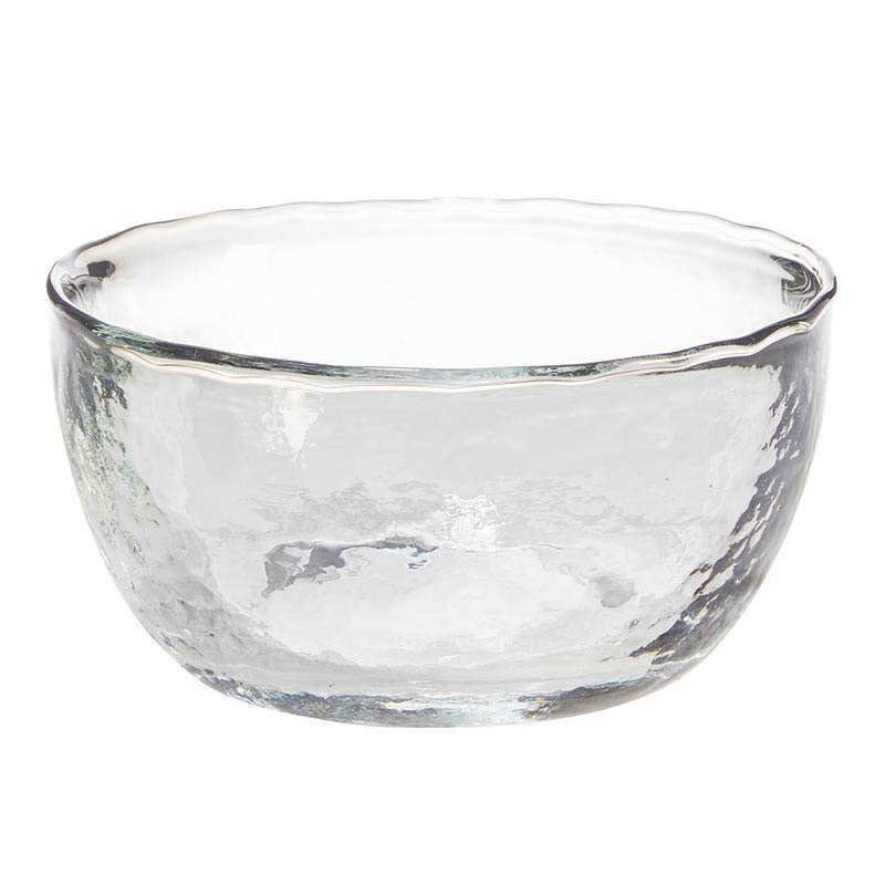47th & Main - Hammered Glass Bowl - Small