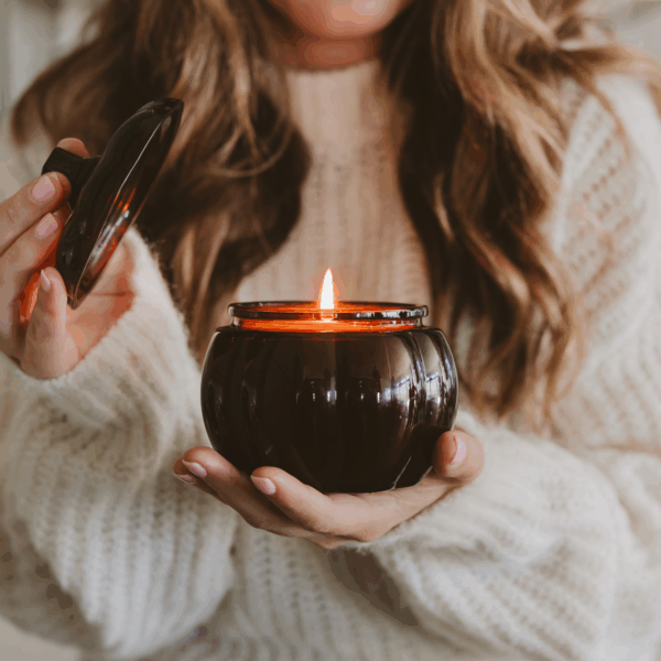 Hello Fall Soy Candle - 20oz Pumpkin Jar