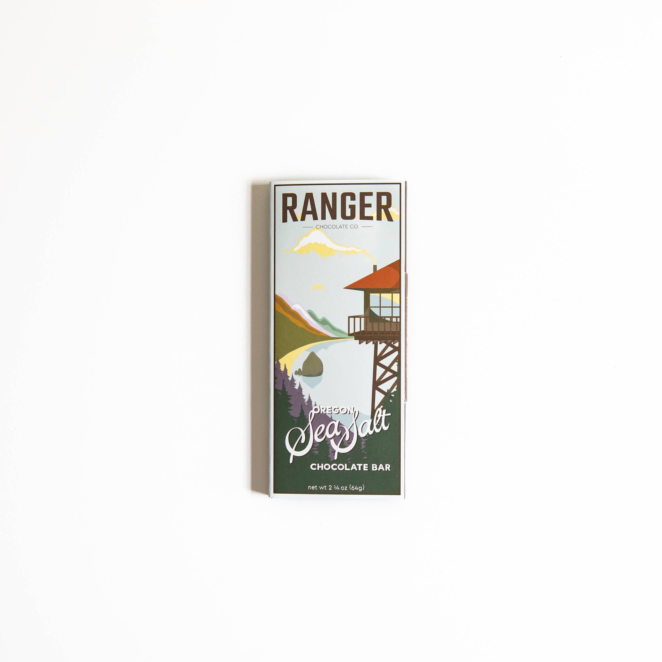 Oregon Sea Salt Chocolate Bar: 1 1/4 oz. - Image 2