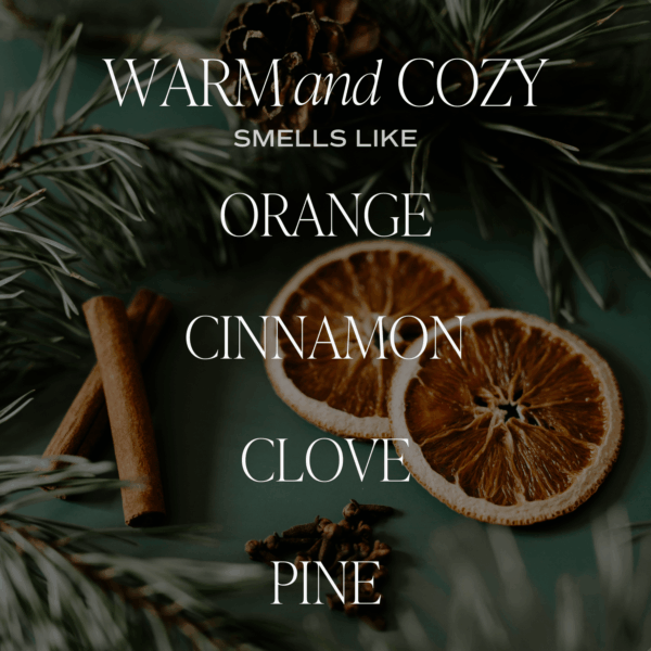 Warm and Cozy Soy Candle - 20oz Pumpkin Jar - Image 2