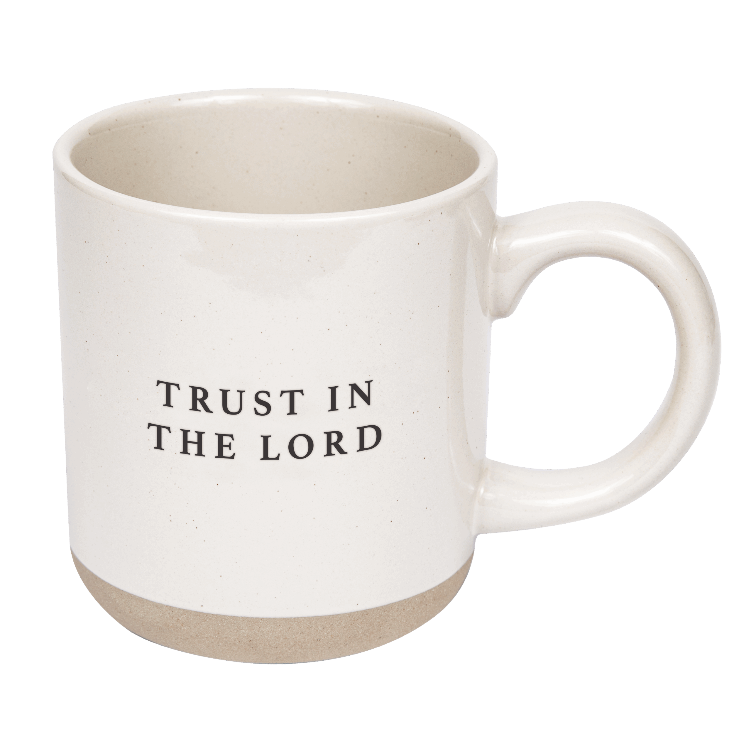 *NEW* Trust In The Lord Stoneware Coffee Mug - Home Decor