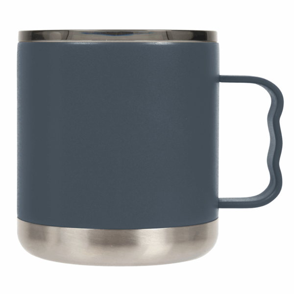 15 oz Double-Wall Vacuum Insulated Camp Mug with Slide Lid: Forest Green - Image 6