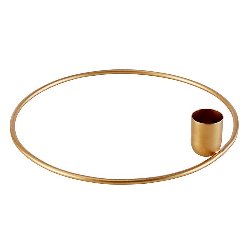 47th & Main (Creative Brands) - Round Candleholder - Large