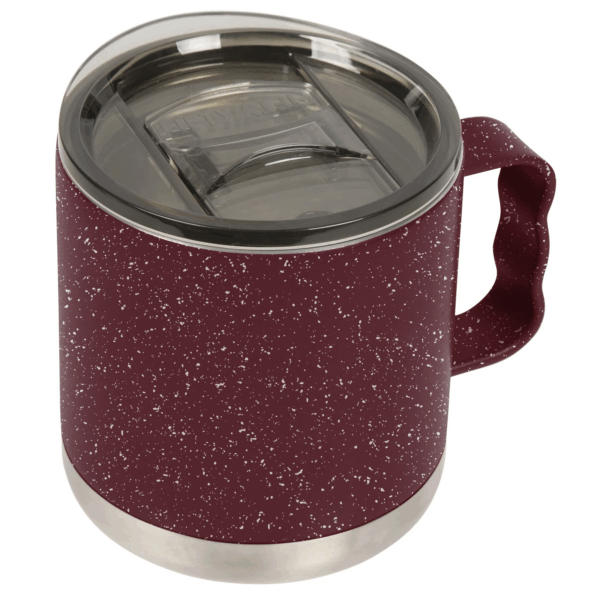 15 oz Double-Wall Vacuum Insulated Camp Mug with Slide Lid: Forest Green - Image 7