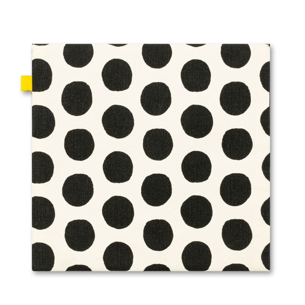 Fluf - Flip Snack Bag - Dot Black & White - Image 3