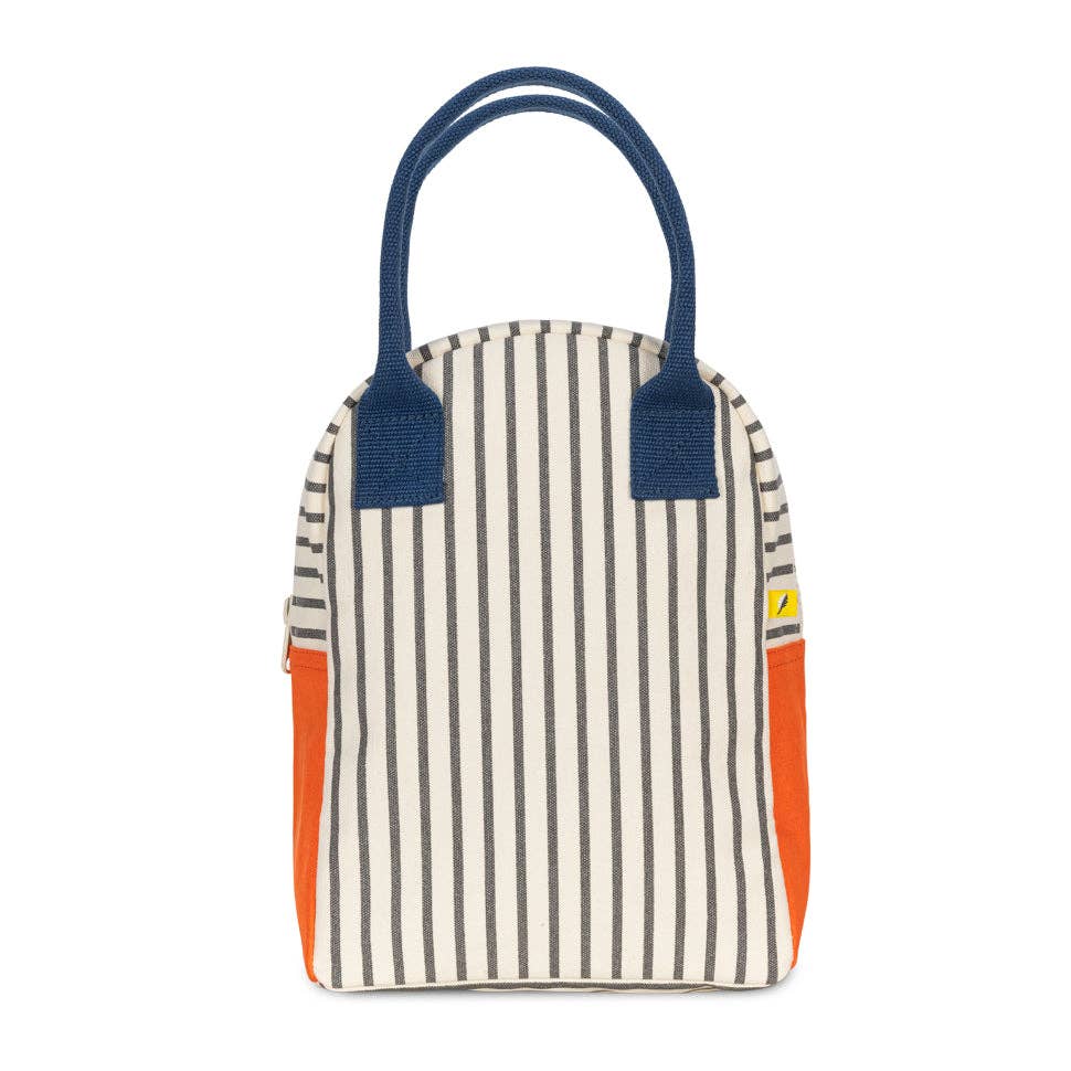 Zipper Lunch - Pencil Stripe Nautical