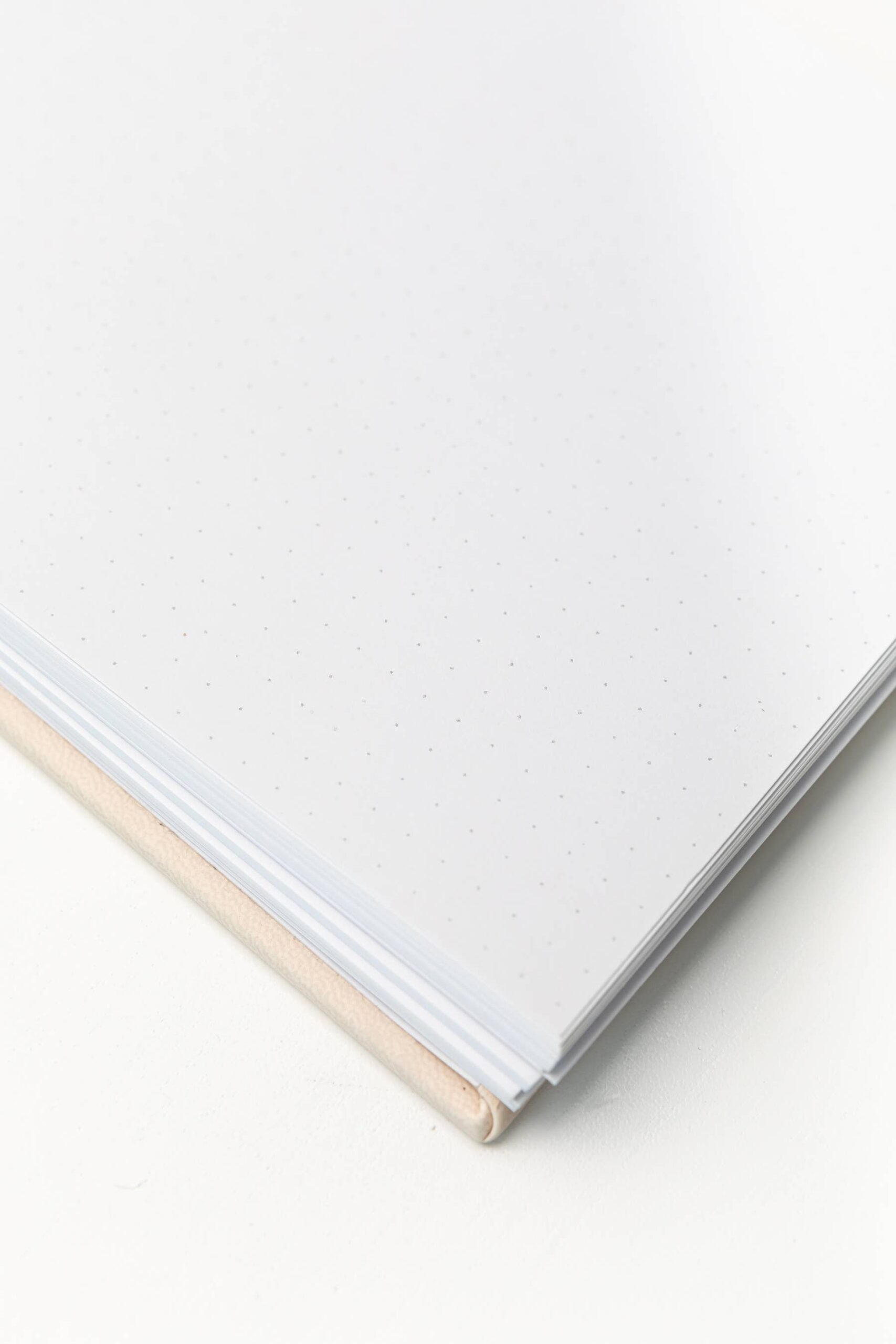 A5 Vegan Leather Bullet Journal Dot Grid Notebook - Image 5