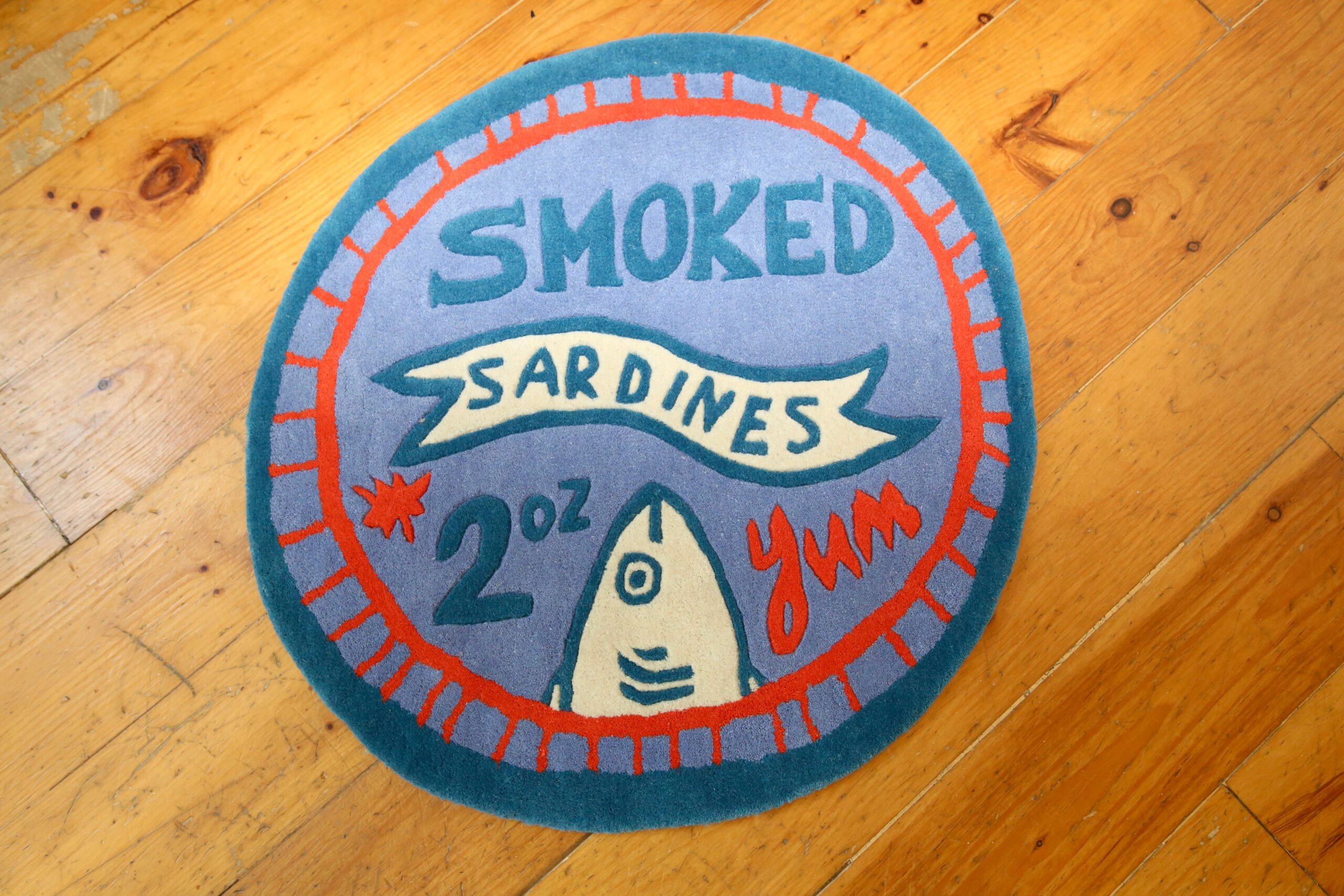 Calhoun & Co. - Sardine Tin Circle Rug