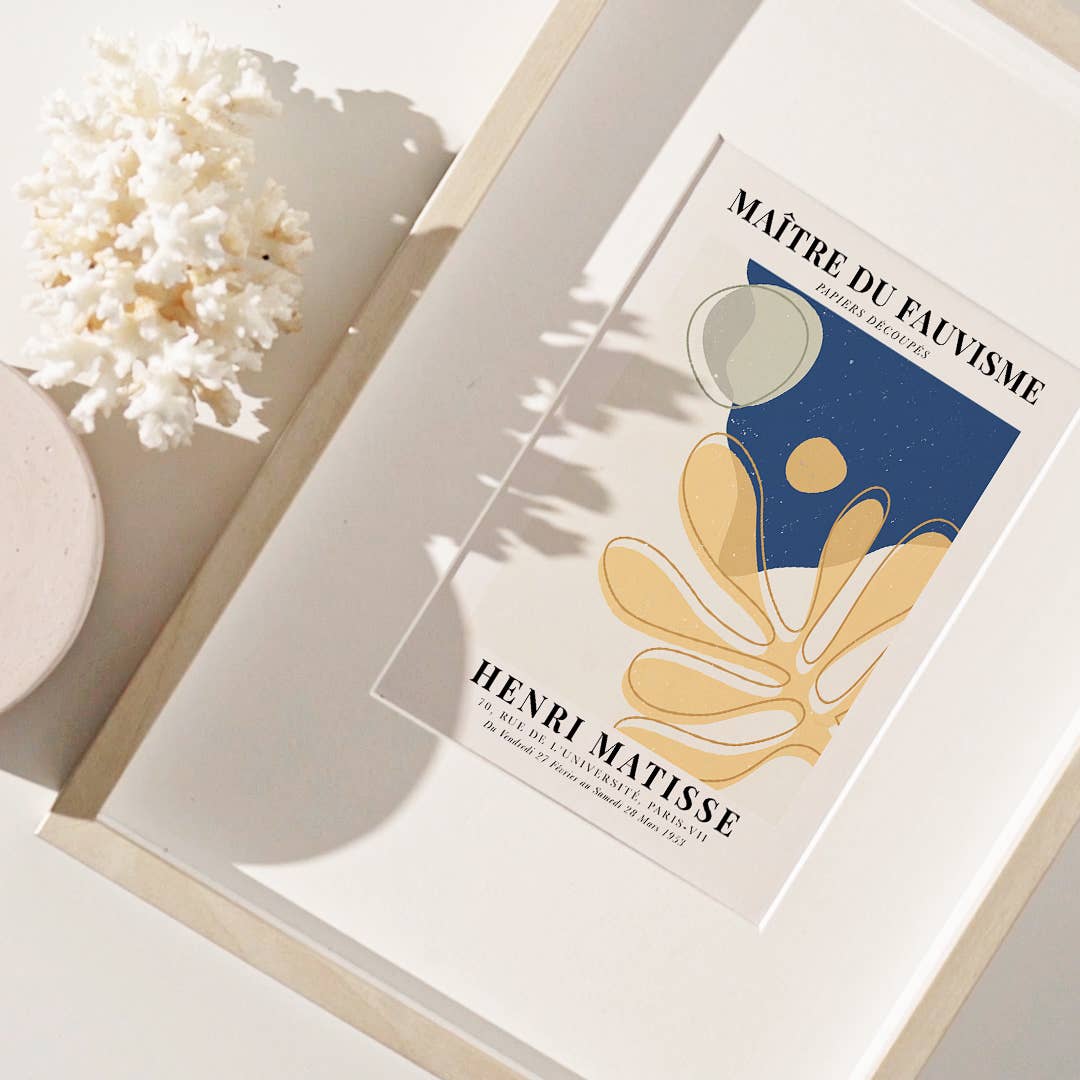 Sugar & Canvas - Henri Matisse Cut-Outs Vintage Poster Art Print M108 - Image 2