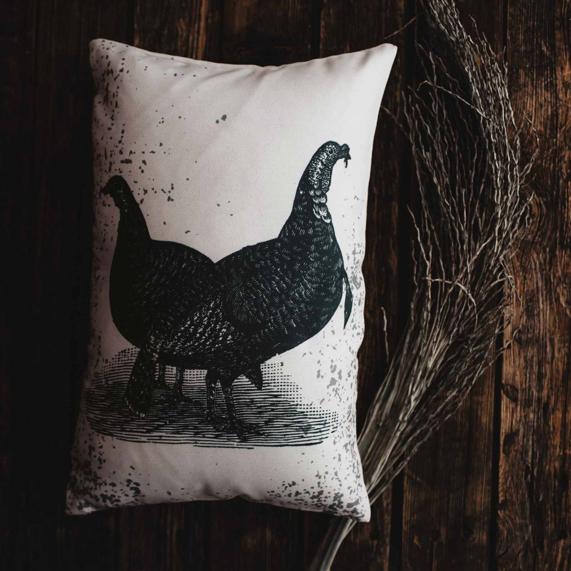 UniikPillows - Primitive Black Cat Lumbar Pillow Cover - Image 6