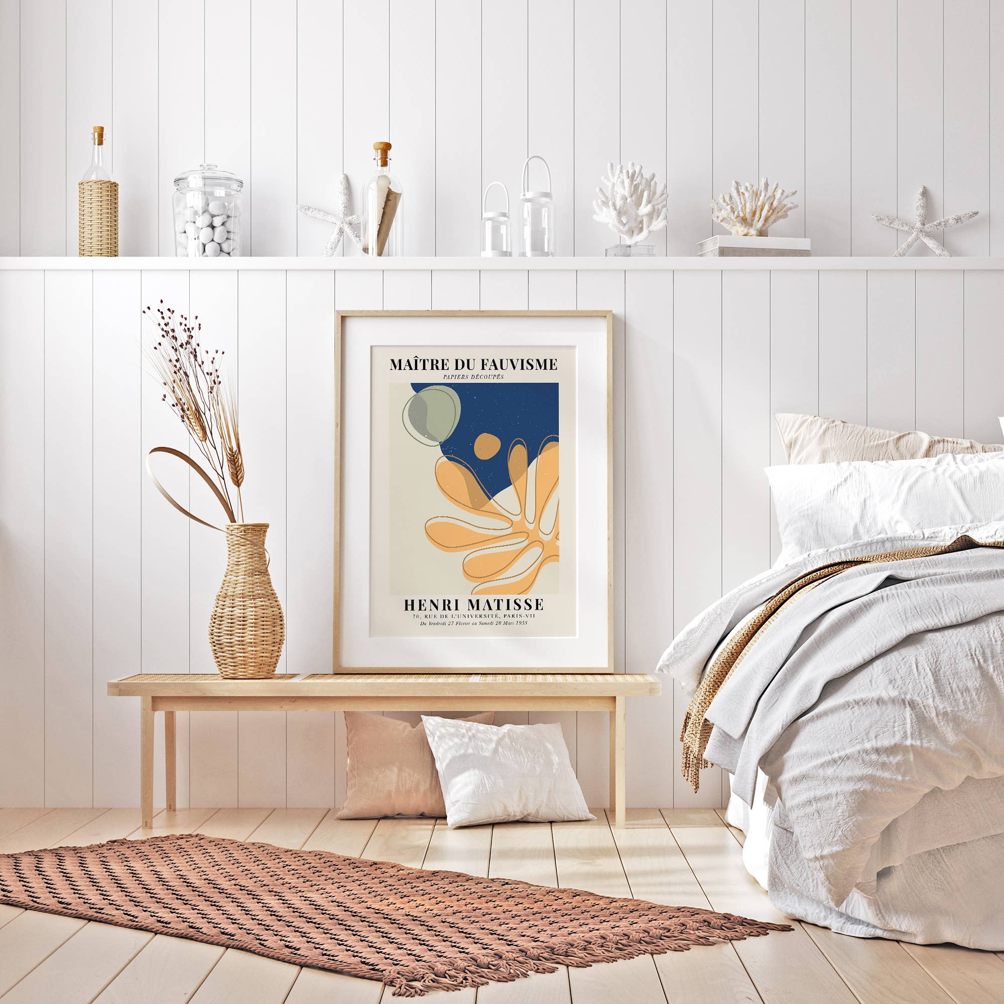 Sugar & Canvas - Henri Matisse Cut-Outs Vintage Poster Art Print M108 - Image 7