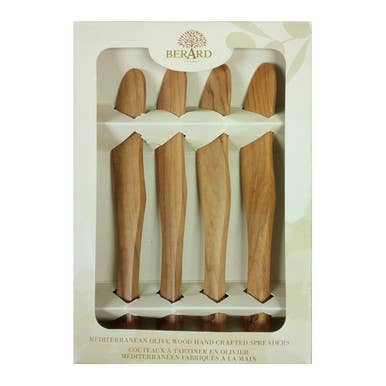 The French Farm - Berard Olive Wood Spreaders Set
