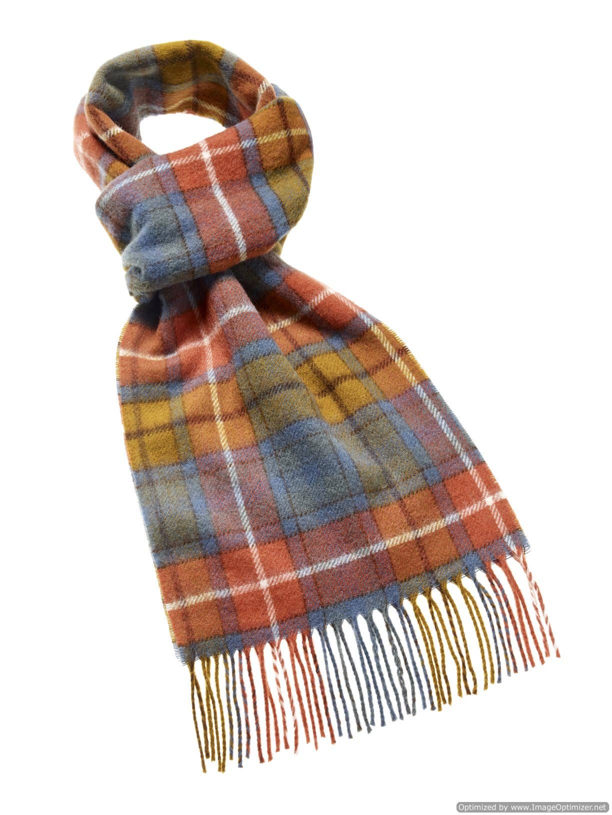 Bronte Moon - Tartan / Plaid Scarf Collection - 10" x 75" - Made in UK - Image 3