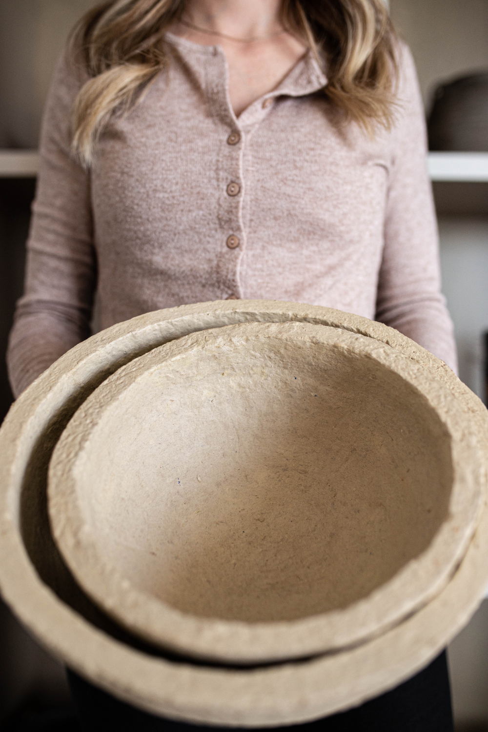 Paper Mache Bowls : Large - Image 7