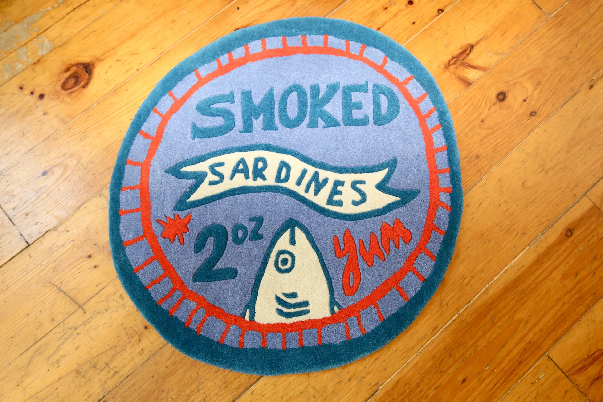 Calhoun & Co. - Sardine Tin Circle Rug - Image 3