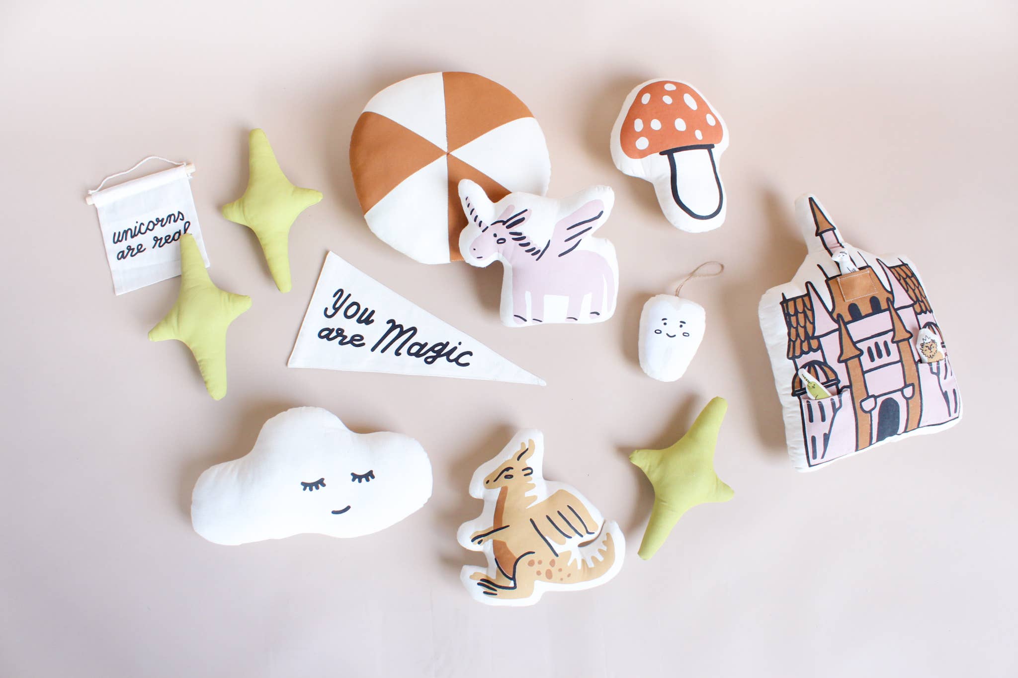 Imani + KIDS by Imani Collective - Pinwheel Canvas Pillow - Image 3