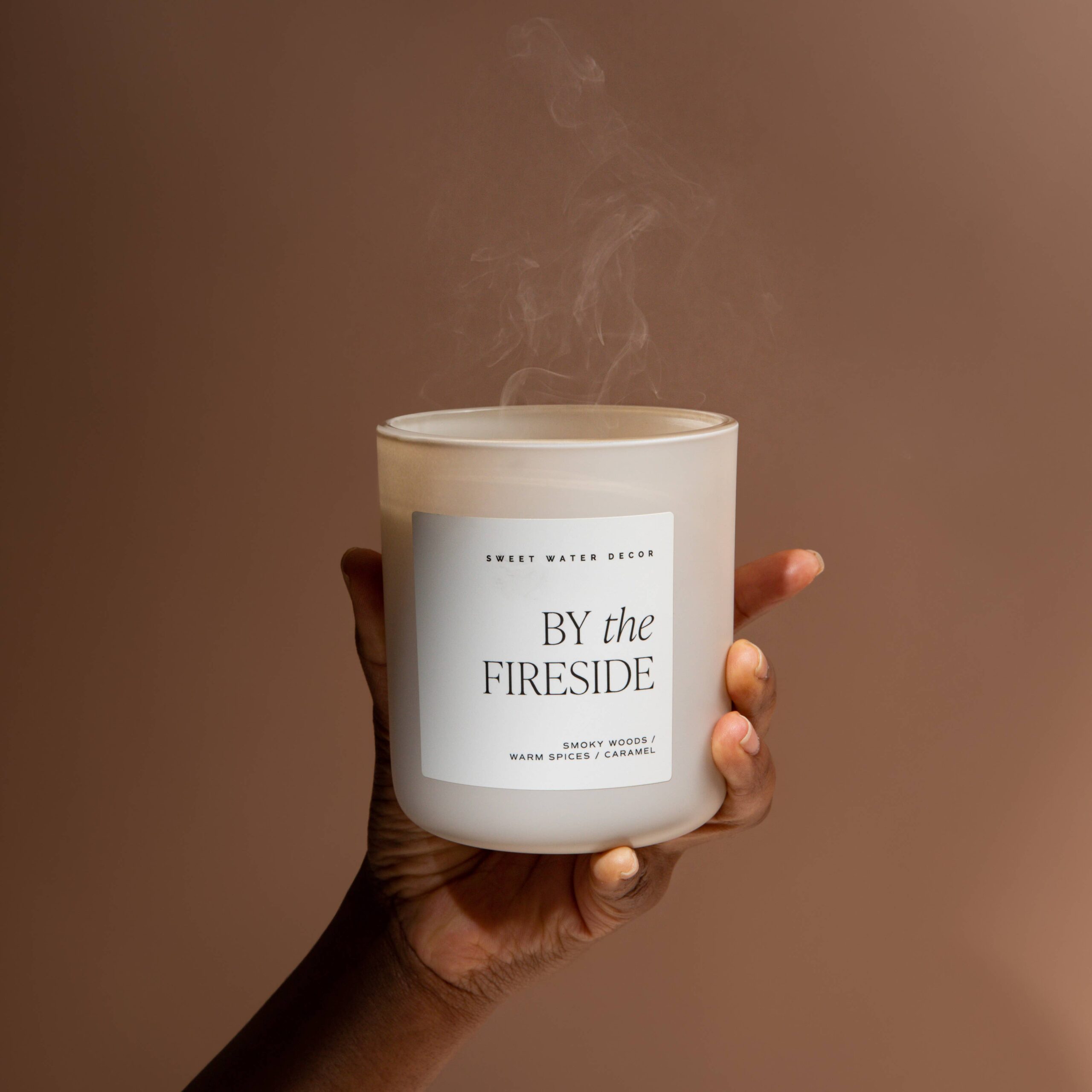 By The Fireside 15 oz Soy Candle, Matte Jar - Decor - Image 3
