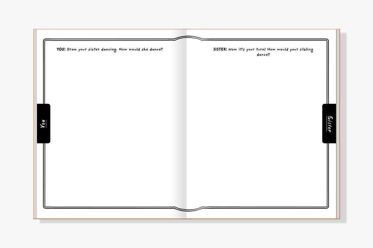 Draw With Sister! (Kids Doodle Coloring Book) - Image 4