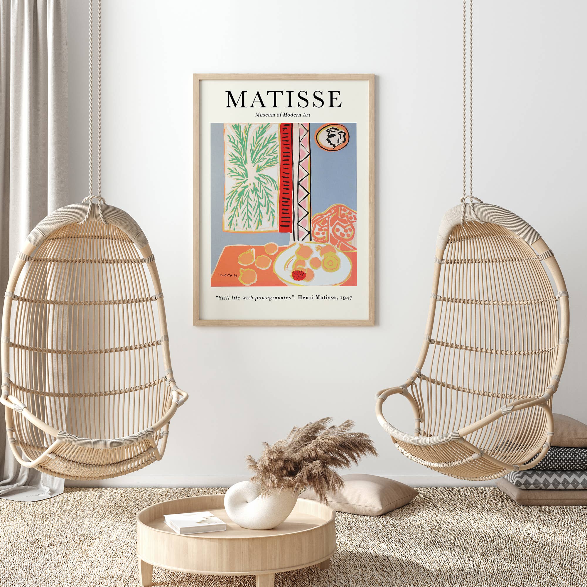 Sugar & Canvas - Henri Matisse Still Life with Pomegranates Art Print M63 - Image 8