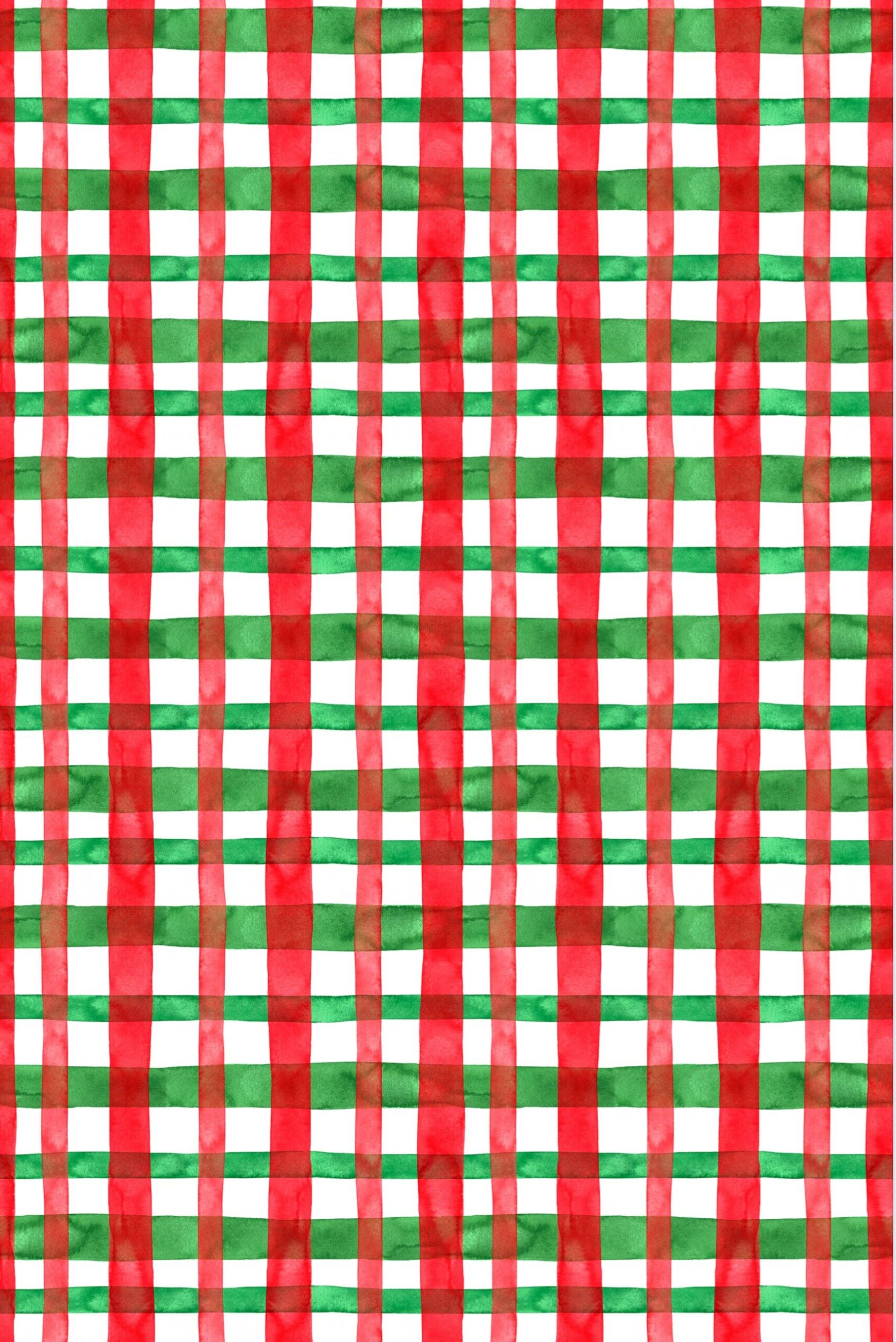 Clara: Double-Sided Hand Towel: Green/Red