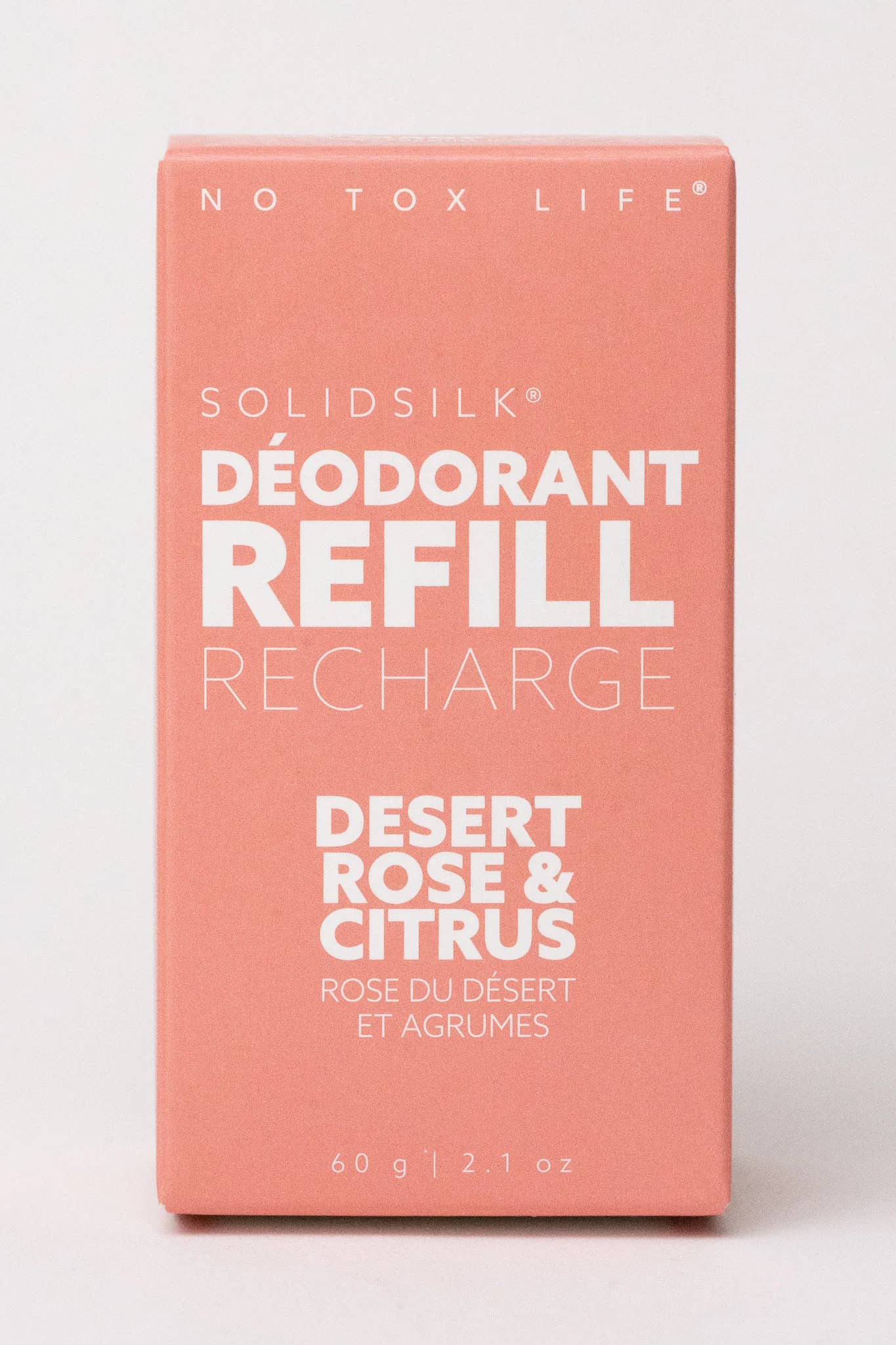 No Tox Life - SOLIDSILK® Deodorant Refill Capsule (Desert Rose + Citrus)