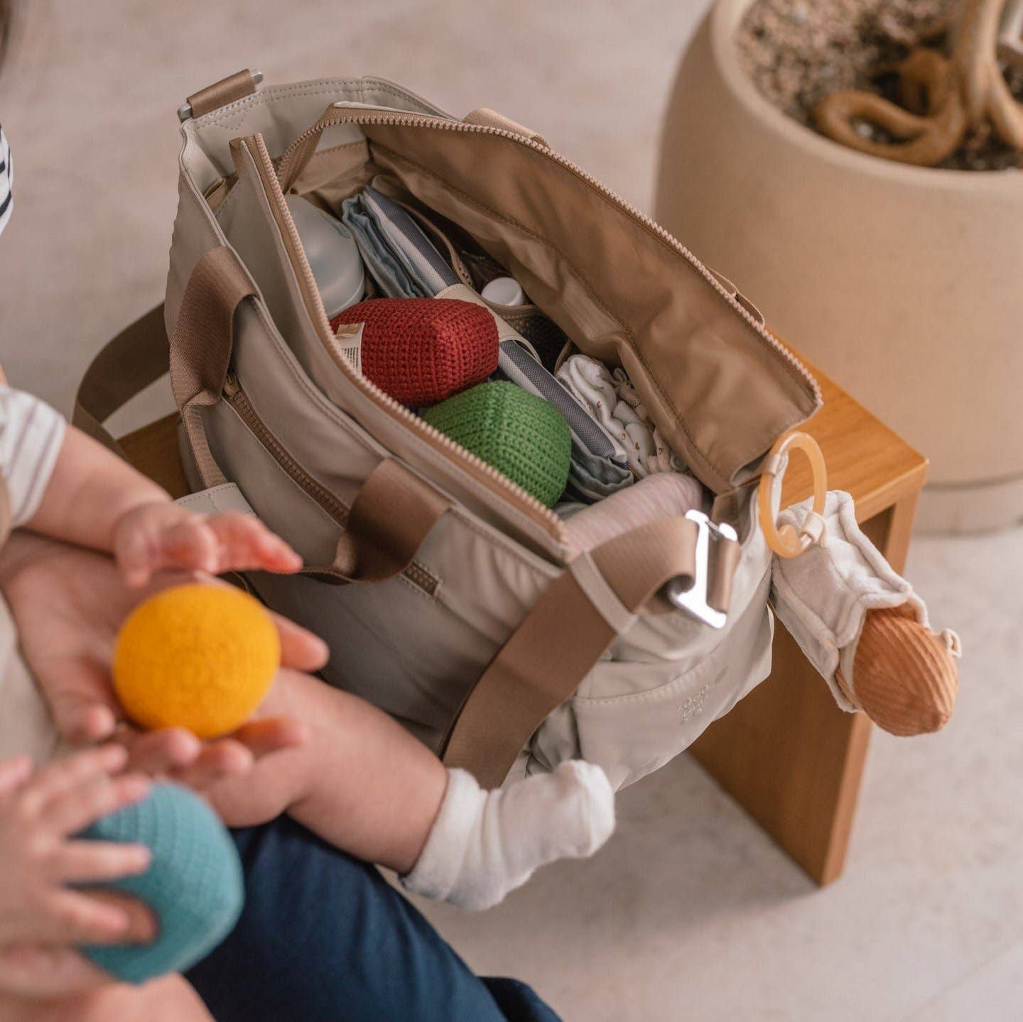 MARSU diaper bag//Cream - Image 7