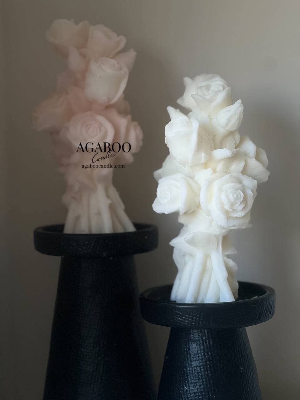 Romantic Rose Bouquet Candle 7.5x3.5in - Flowers: Peach, Bamboo & Coconut - Image 7