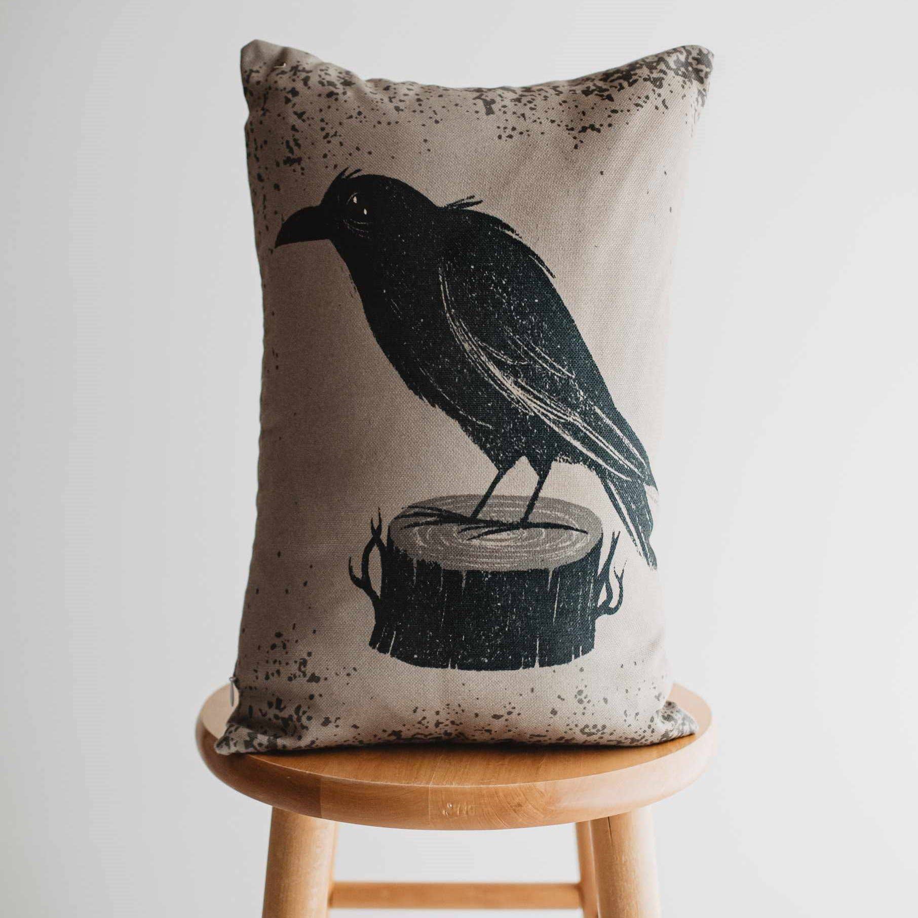 UniikPillows - Primitive Black Cat Lumbar Pillow Cover - Image 3