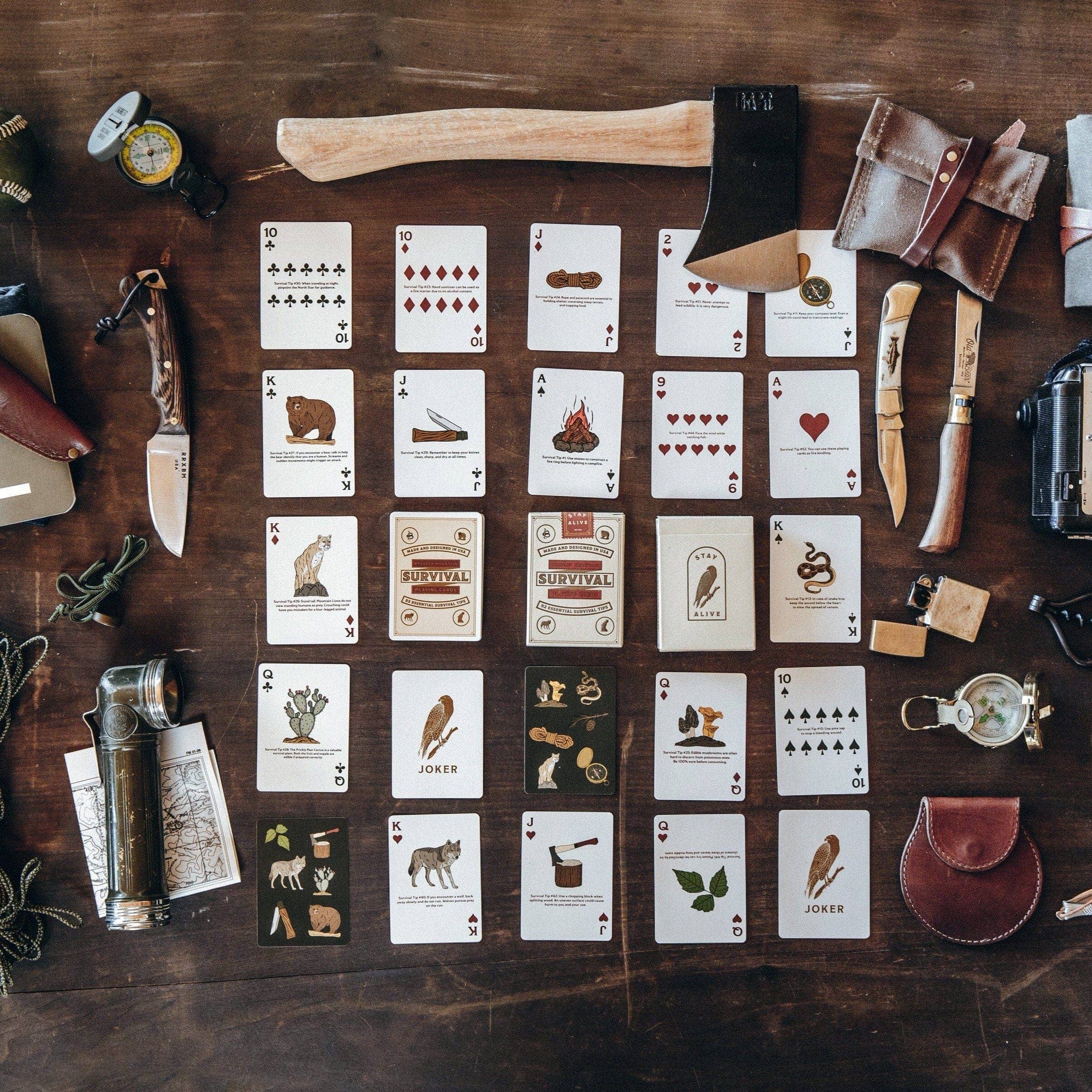 Survival Playing Cards - Green - Image 3