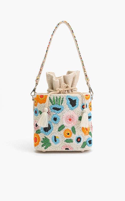 America & Beyond - Foral Paradise Bucket Bag