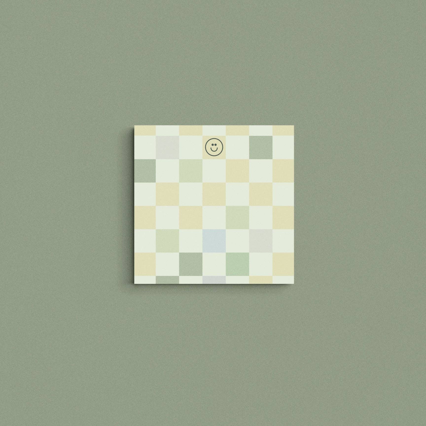 Library Design Co. - Mini Check Pad Green