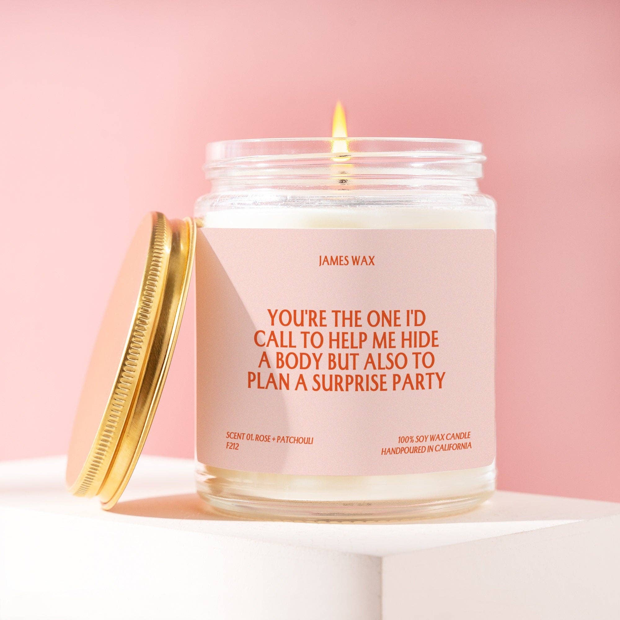 Friendship Gift Hide A Body Plan a Party Candle Adventure Fan F212: No, I'll Take It As Pictured!, 04. Coconut + Orange