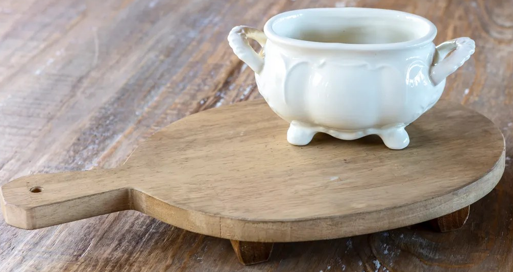 Round Low Riser With Handle