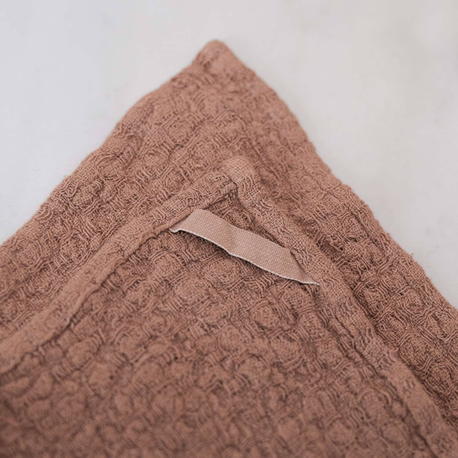 Linen Tales - Cafe Creme Linen Dishcloth Set of 2 - Image 3