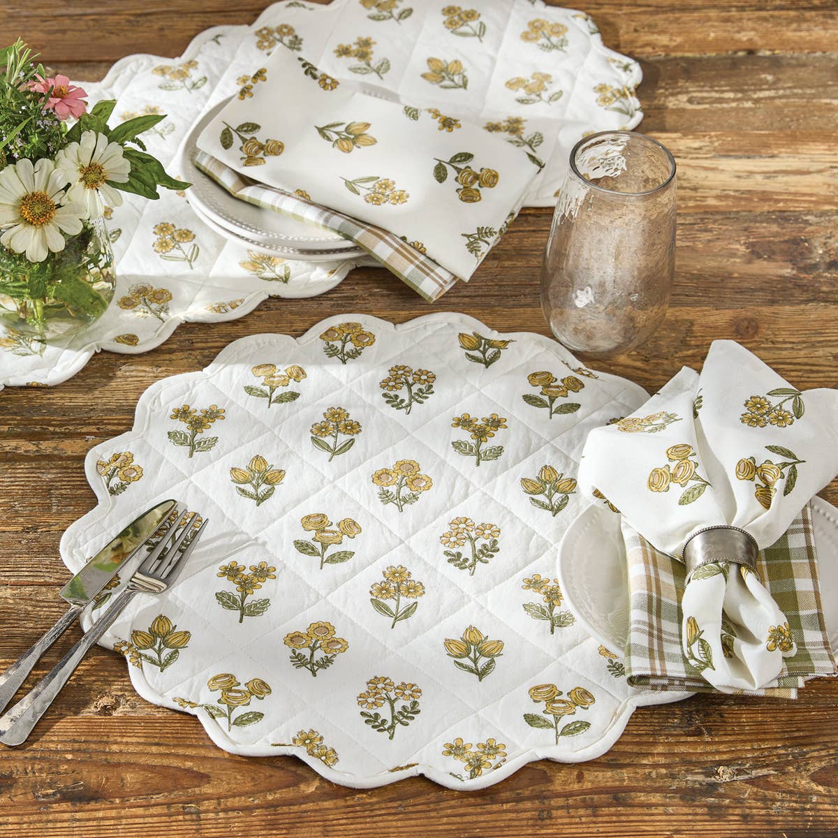 Golden Acres Placemat 15" Dia - Image 2