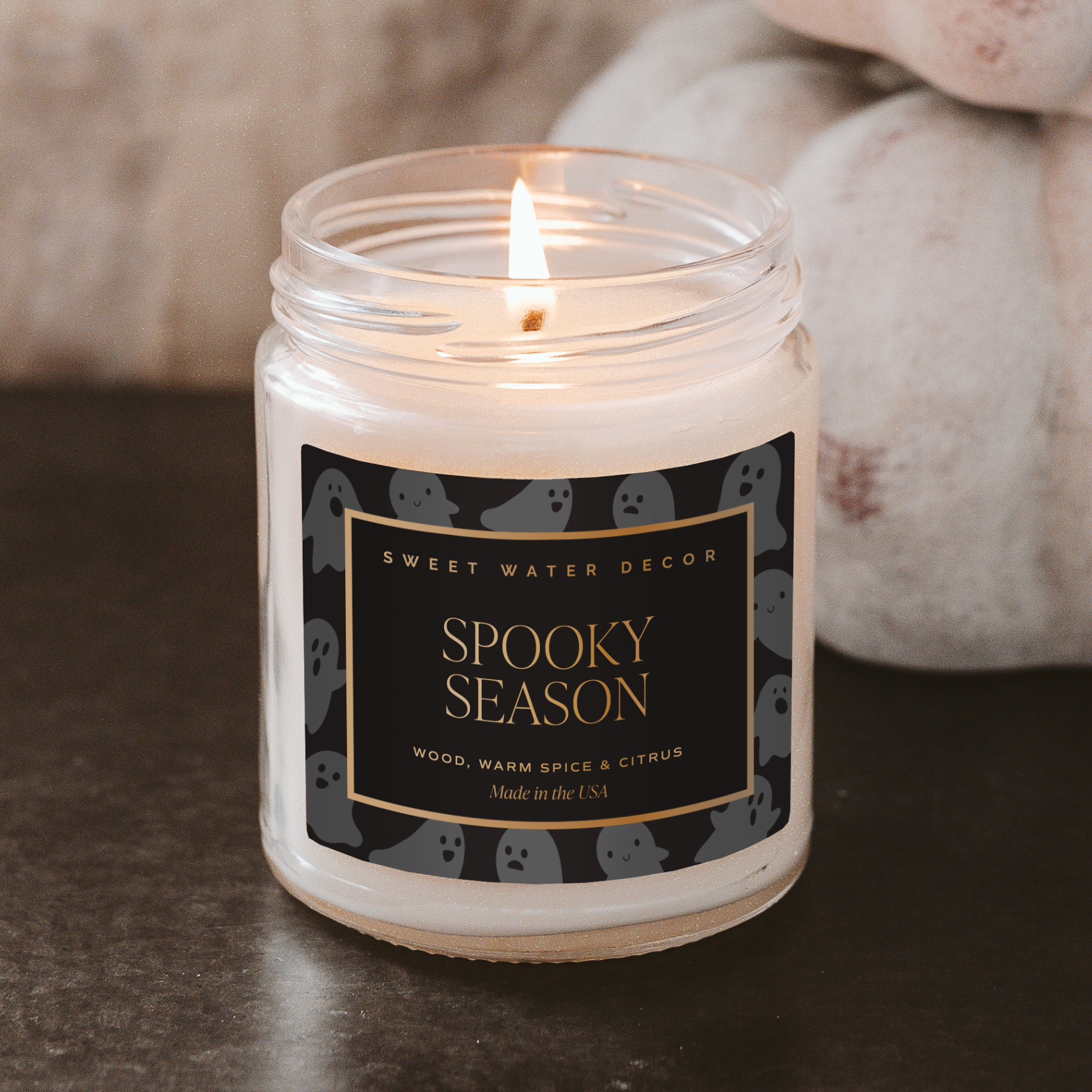 Spooky Season 9 oz Soy Candle - Image 5
