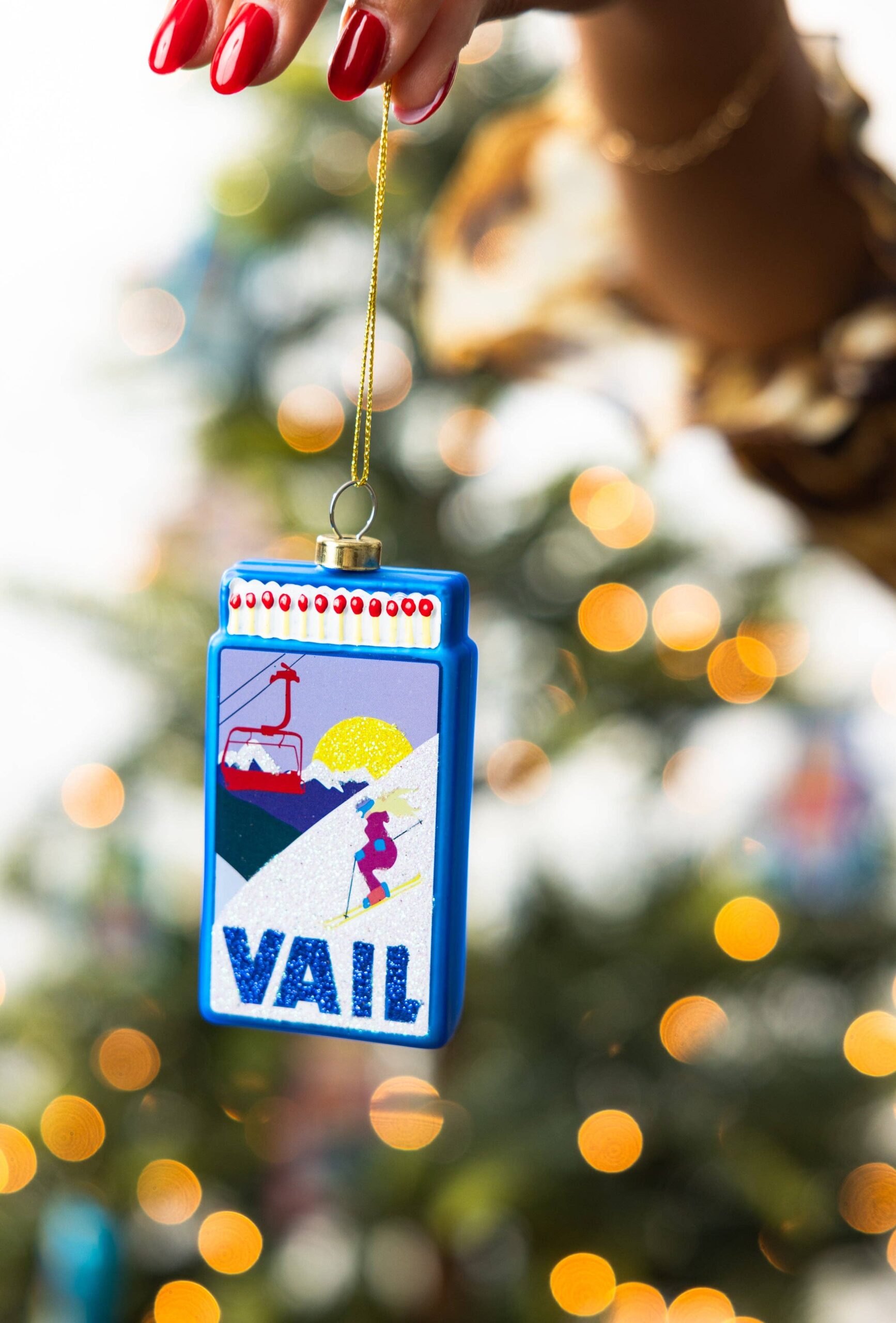 Matchbook Ornament - Vail - Image 2