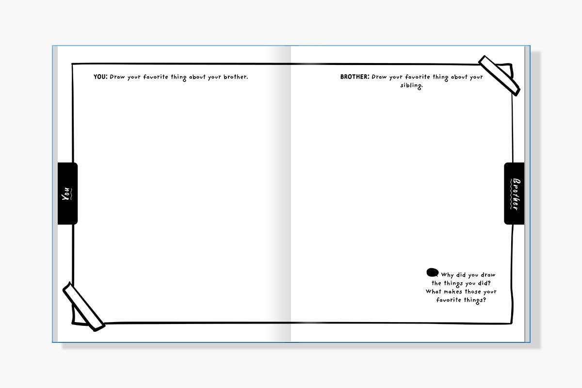 Draw With Brother! (Kids Doodle Coloring Book) - Image 3