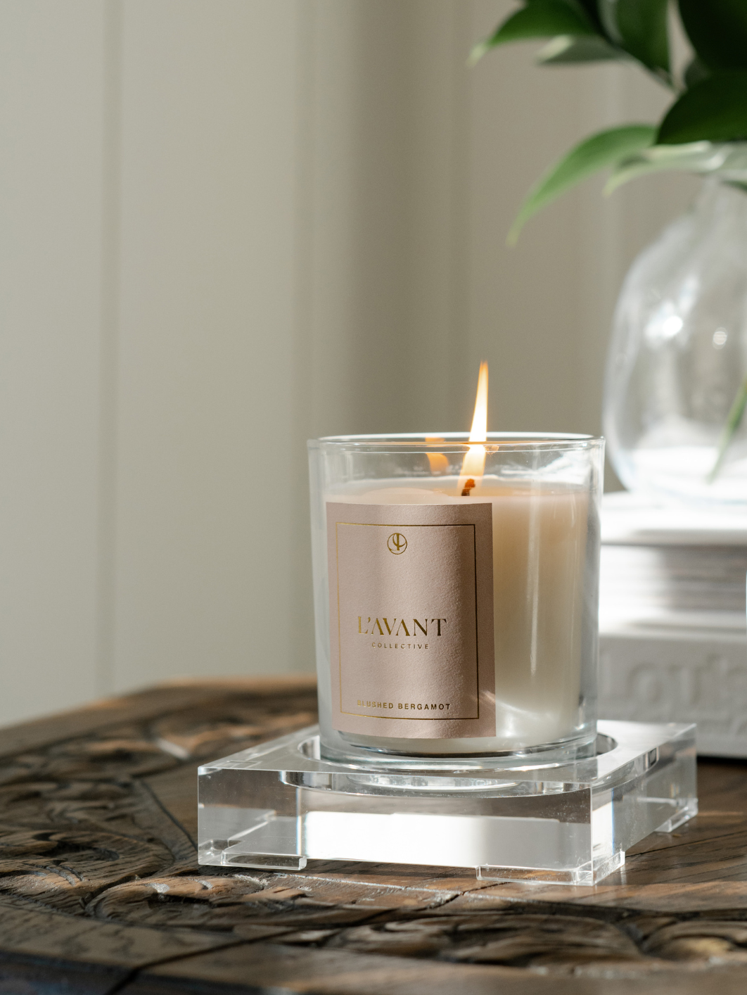 Blushed Bergamot Candle - Image 4