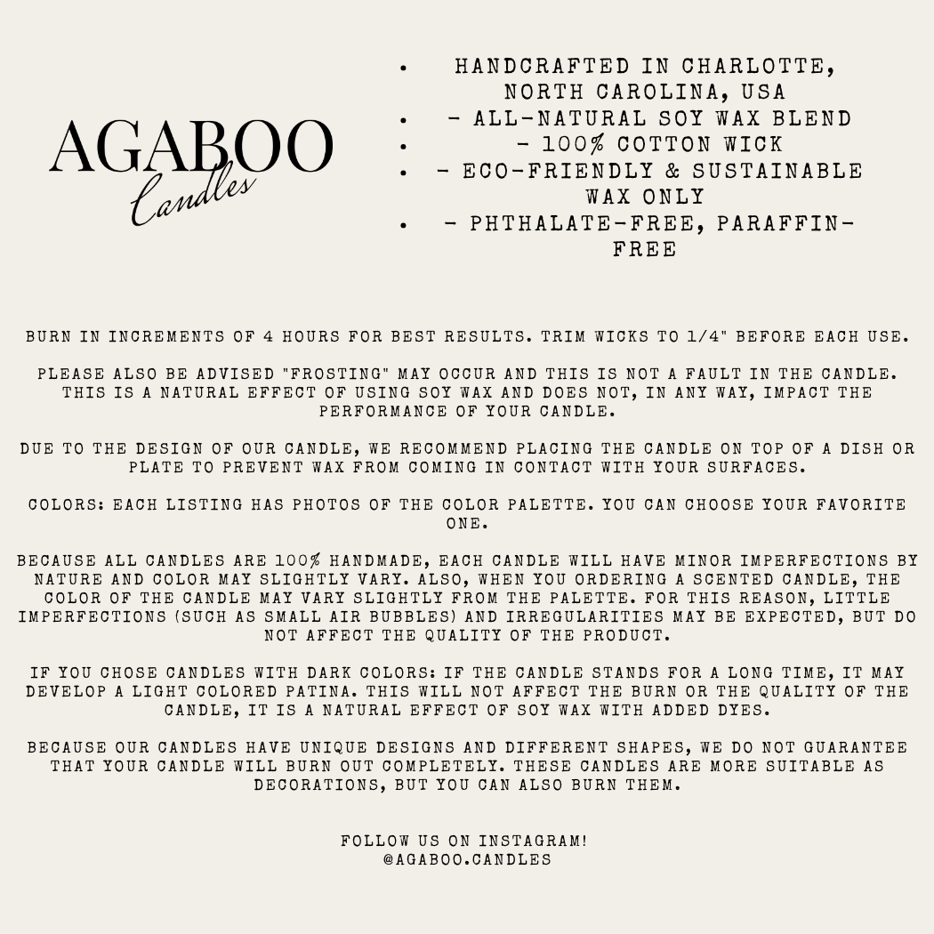 Agaboo Candle - Halloween Candle 9 oz-Container Candle with Pumpkin 3.5x3in - Image 2