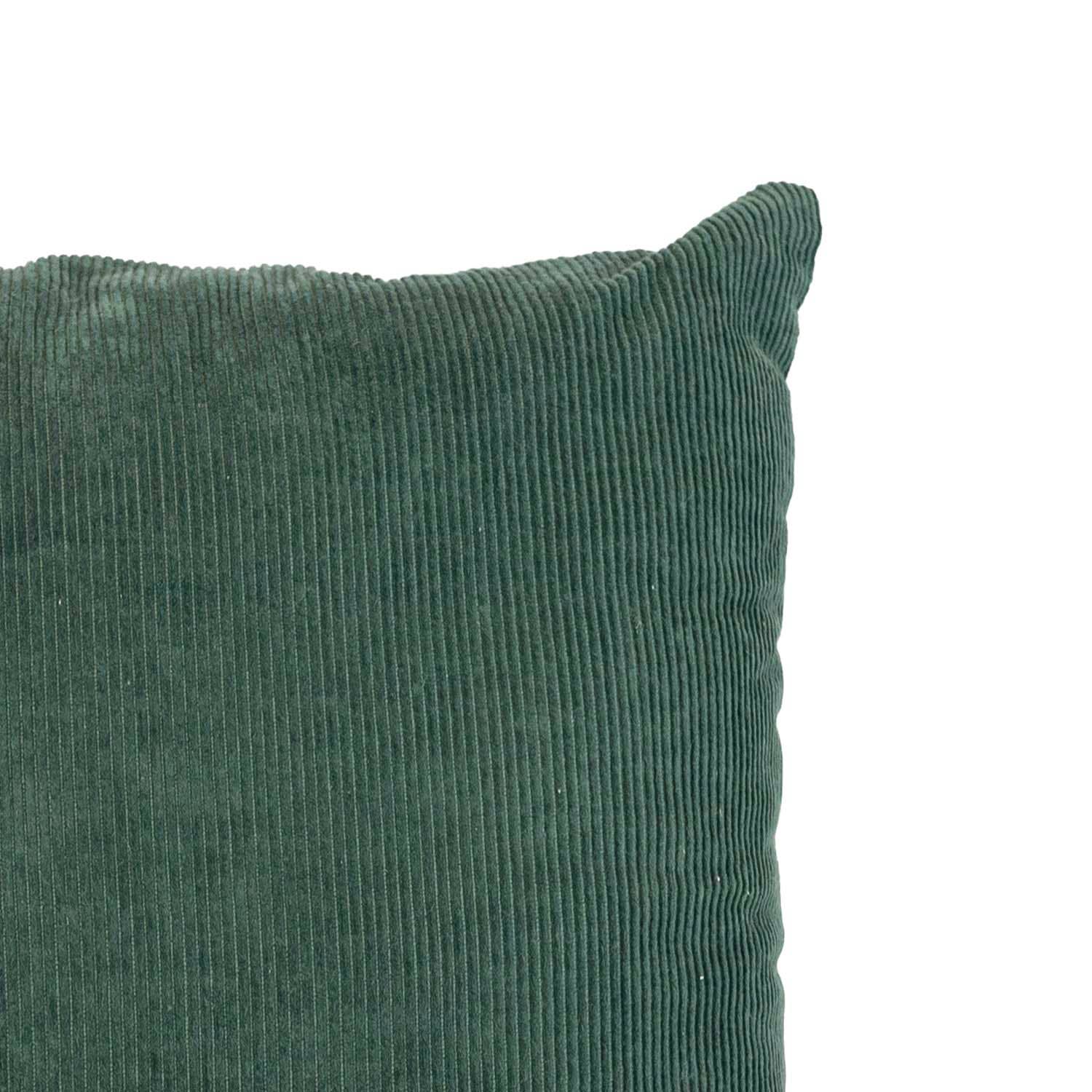 Foreside Home & Garden - Mili 18x18 Farmhouse Corduroy Velvet Filled Throw Pillow - Image 3